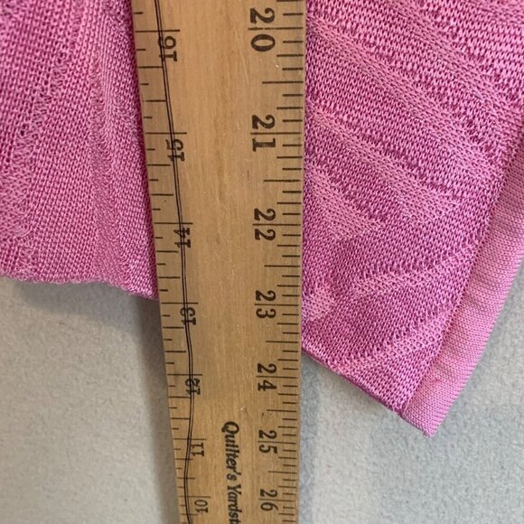 Misook Women's Knit Blazer Size SP Bubblegum Pink Rayon Old Money Feminine - Picture 3 of 12